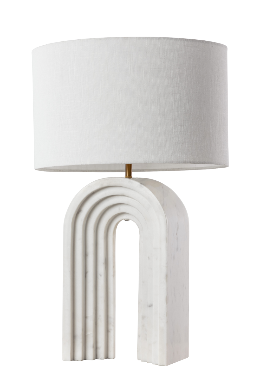 Arched White Marble Table Lamp | Splendido Sensi