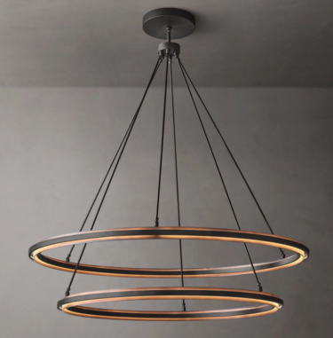 Peralta 2-Tier Round Chandelier