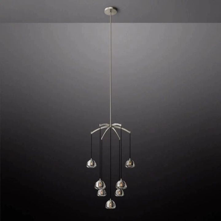 Hemisphere Round Chandelier 36''-Vancei