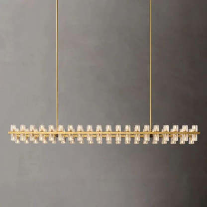Arcachon Crystal Rectangular Chandelier48" 54" 72"
