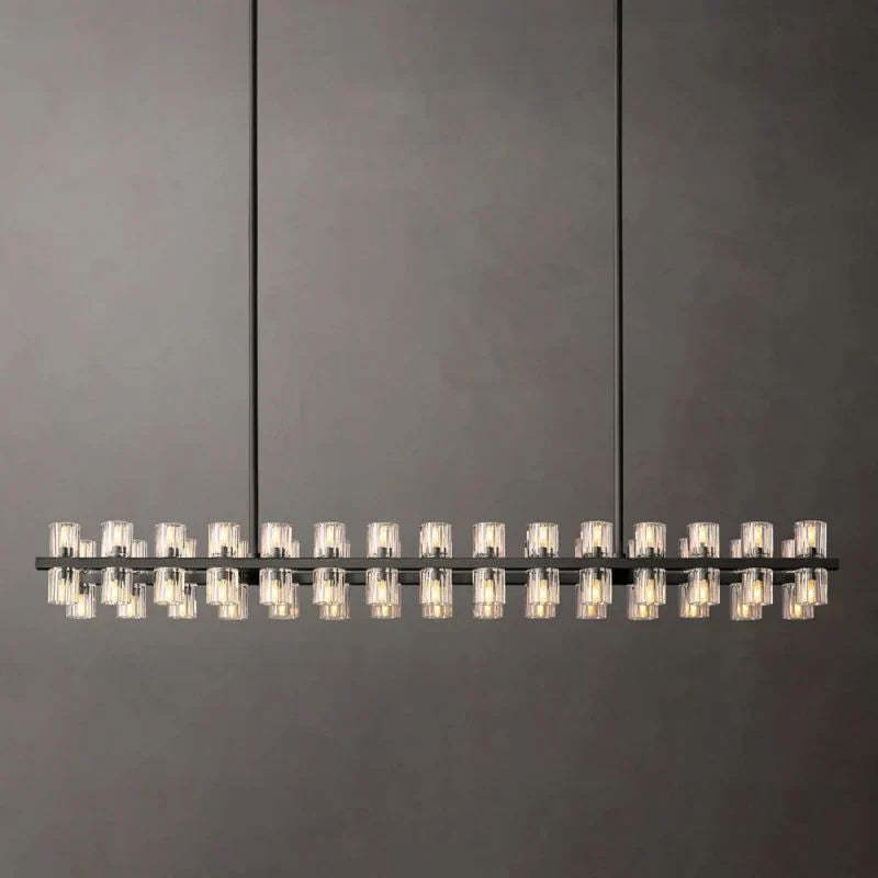 Arcachon Crystal Rectangular Chandelier48" 54" 72"