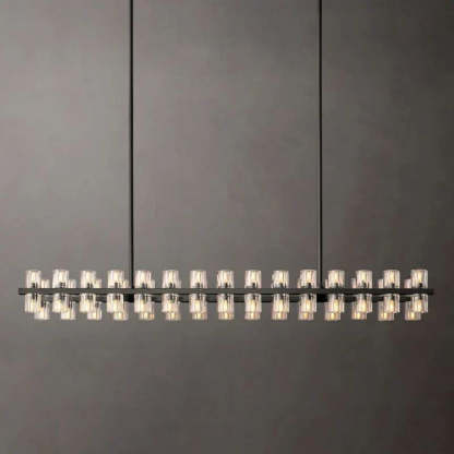 Arcachon Crystal Rectangular Chandelier48" 54" 72"