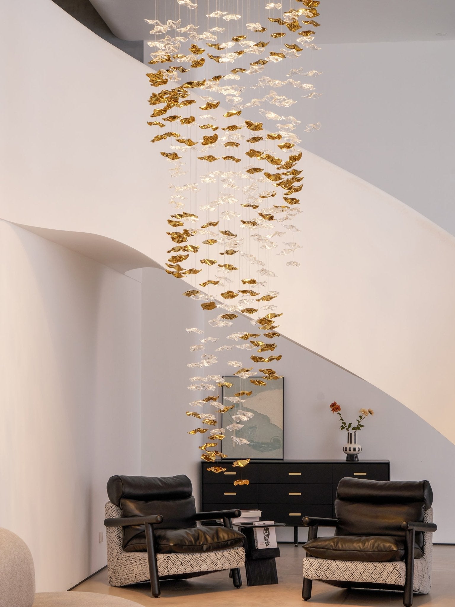 Tidal Stair Chandelier