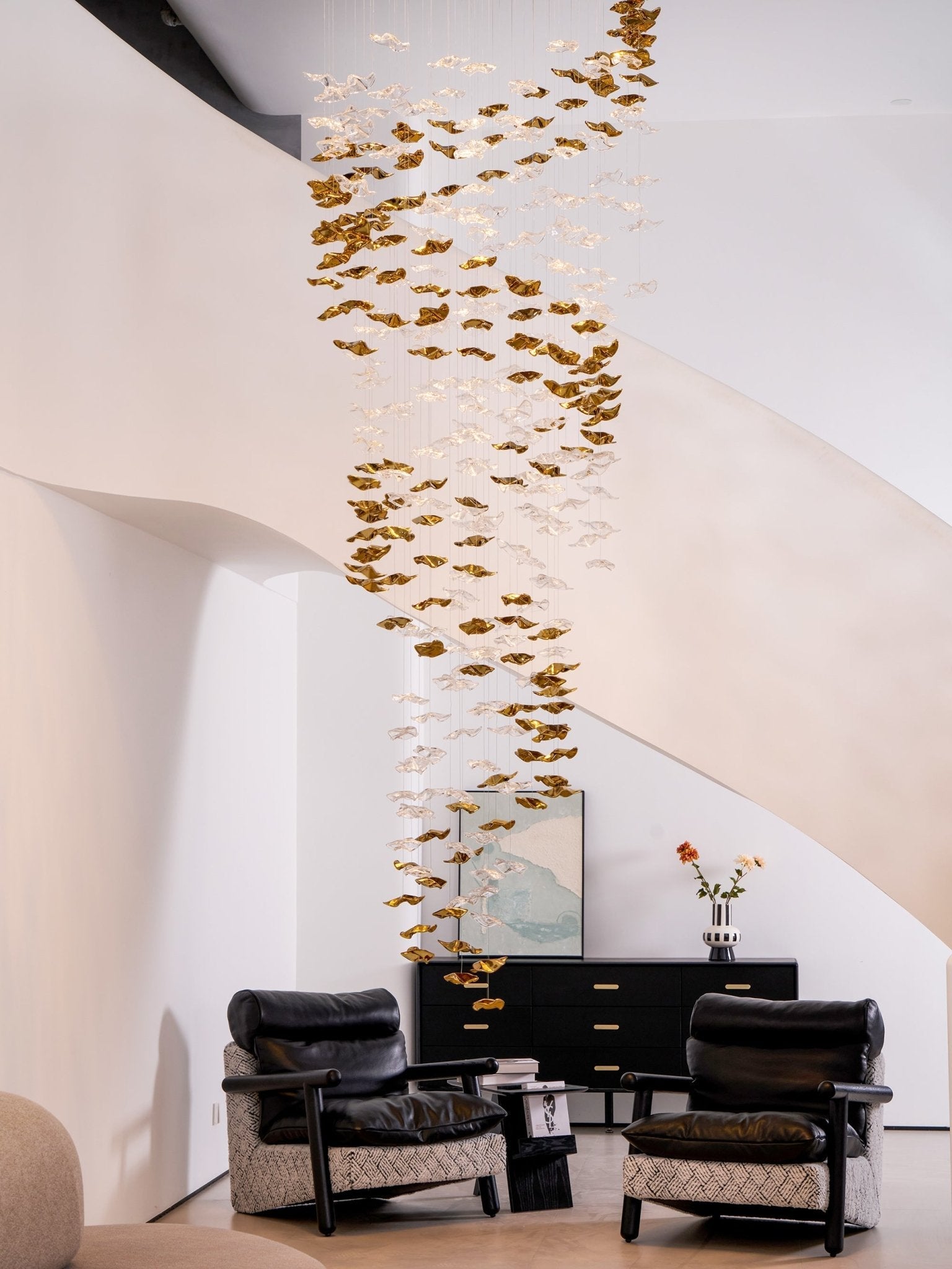 Tidal Stair Chandelier