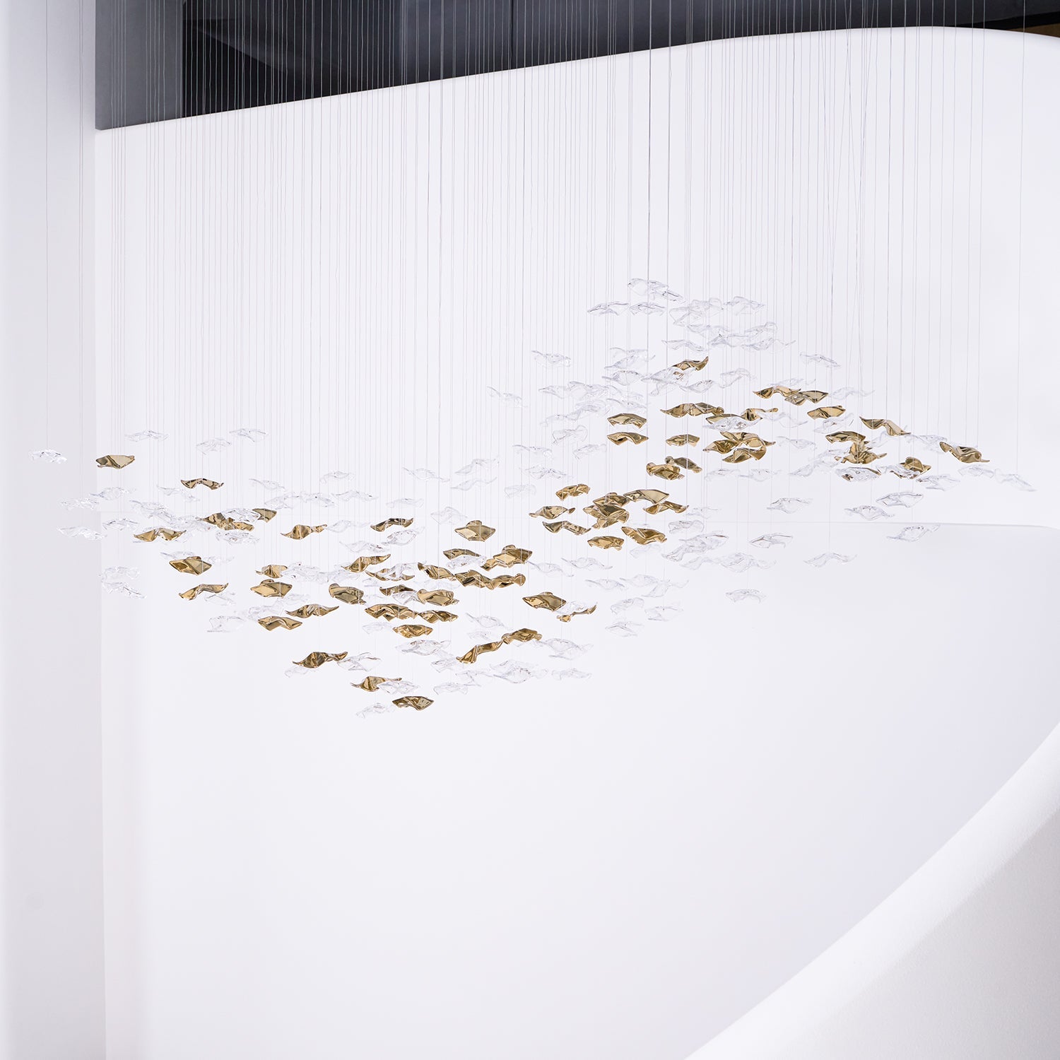 Tidal Art Glass Pendants (Without canopy)