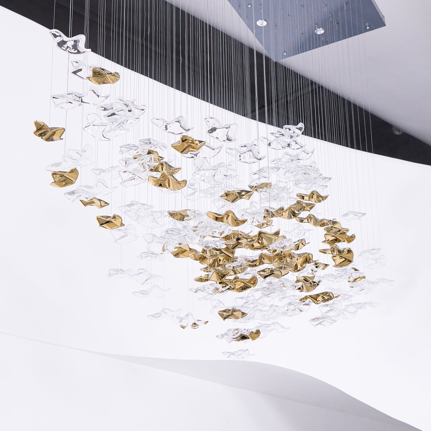 Tidal Art Glass Pendants (Without canopy)