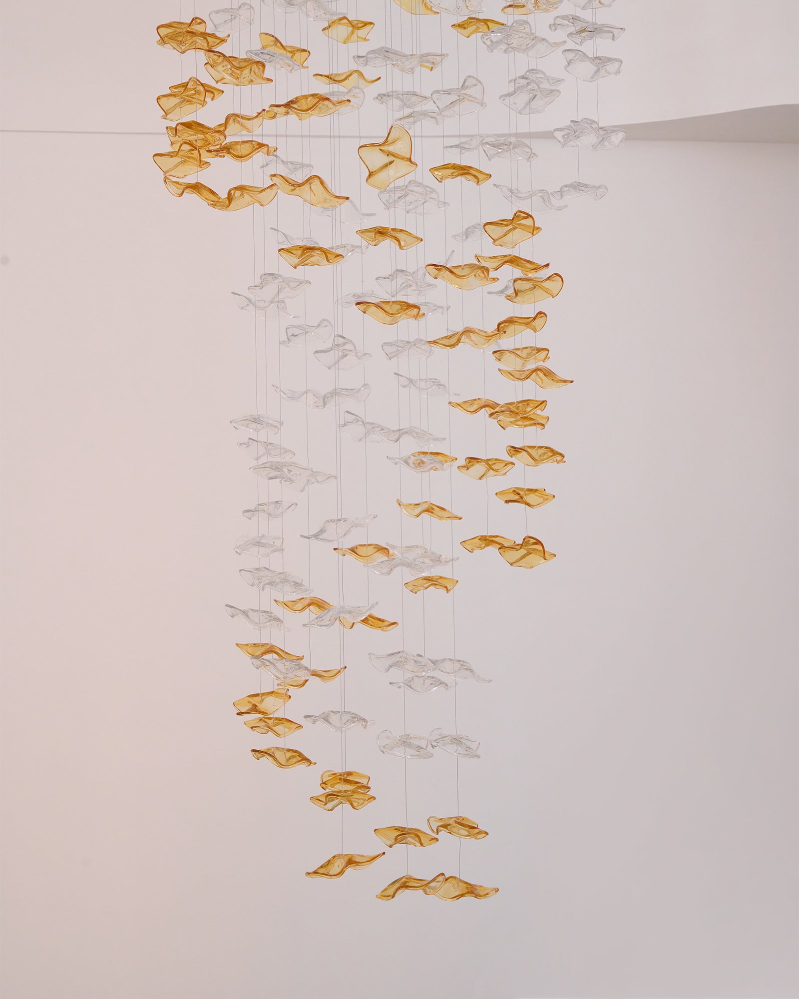 Tidal Art Glass Pendants (Without canopy)