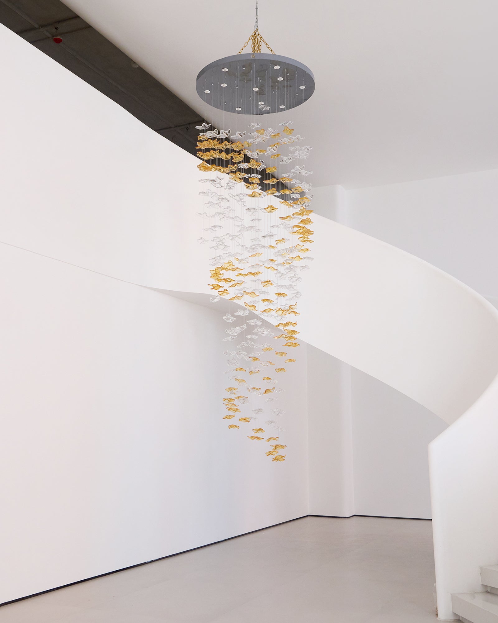 Tidal Art Glass Pendants (Without canopy)