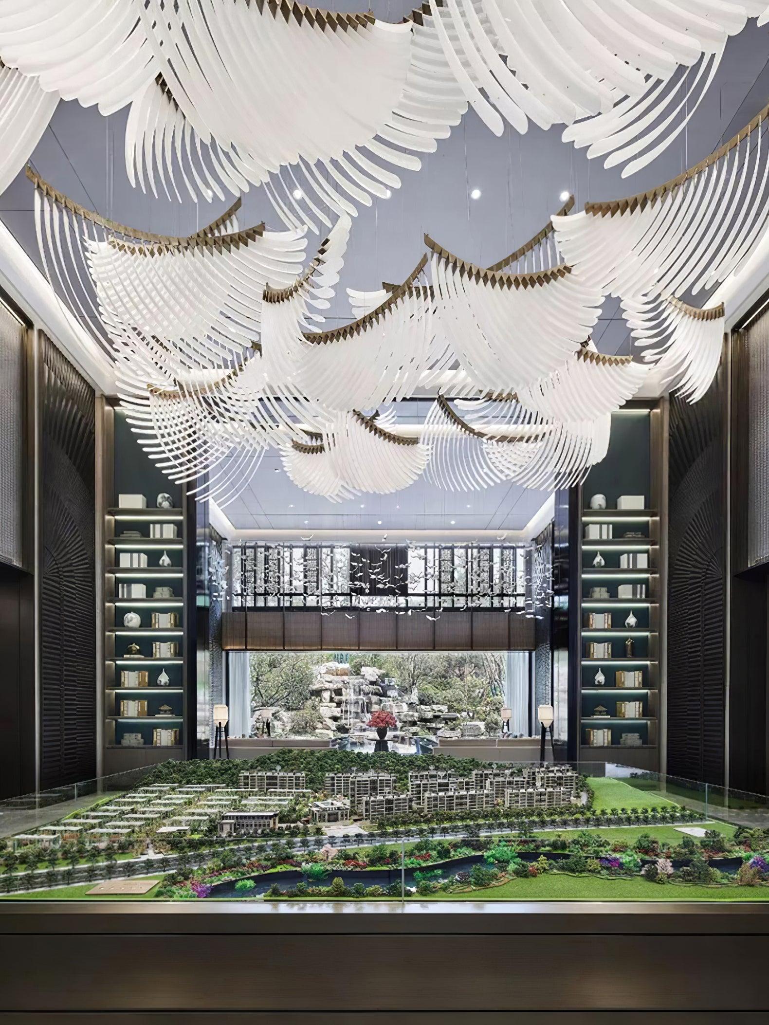 Tiered Palmette Chandelier-Vancei