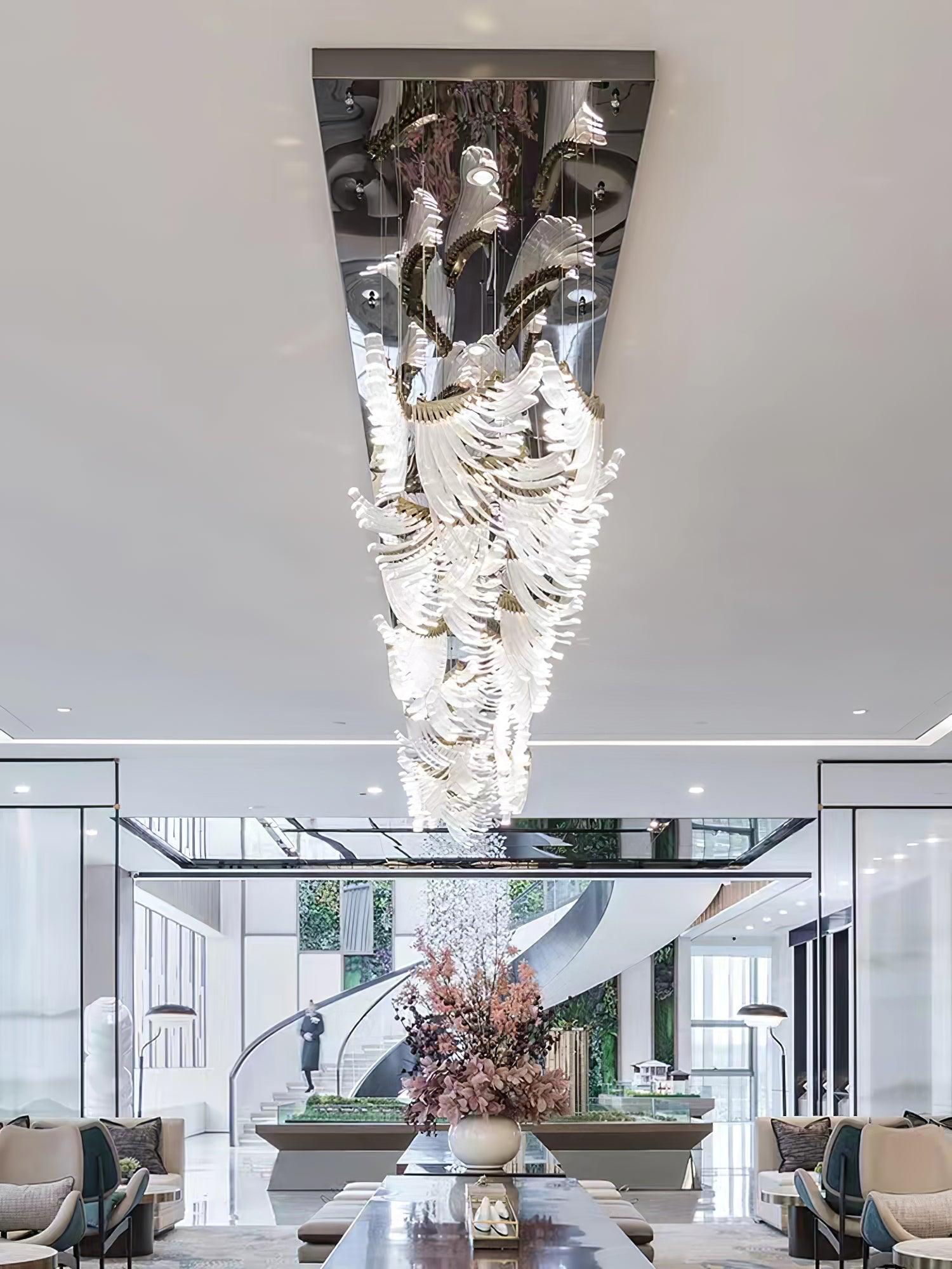 Tiered Palmette Chandelier-Vancei