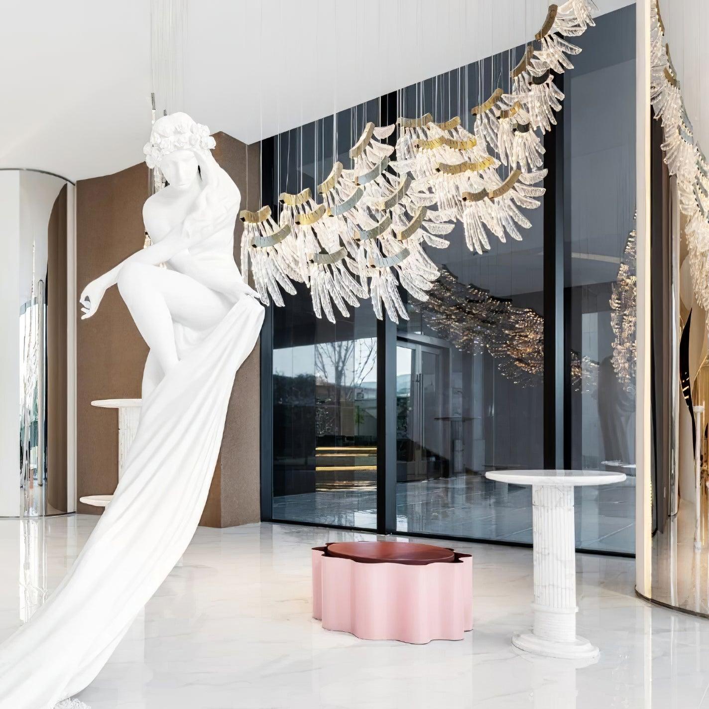 Tiered Palmette Chandelier-Vancei