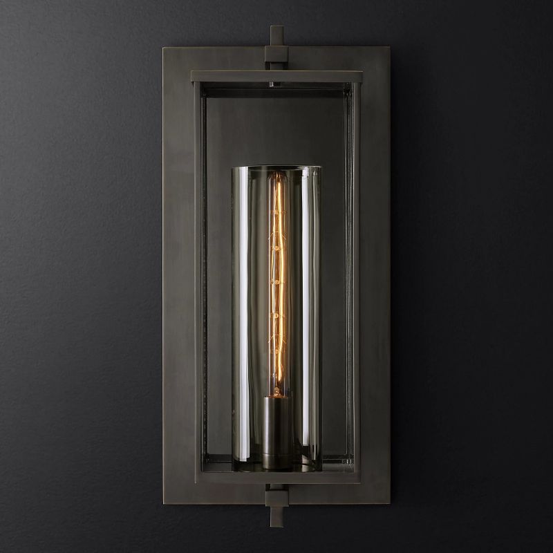 Vera Square Grand Wall Sconce-Vancei