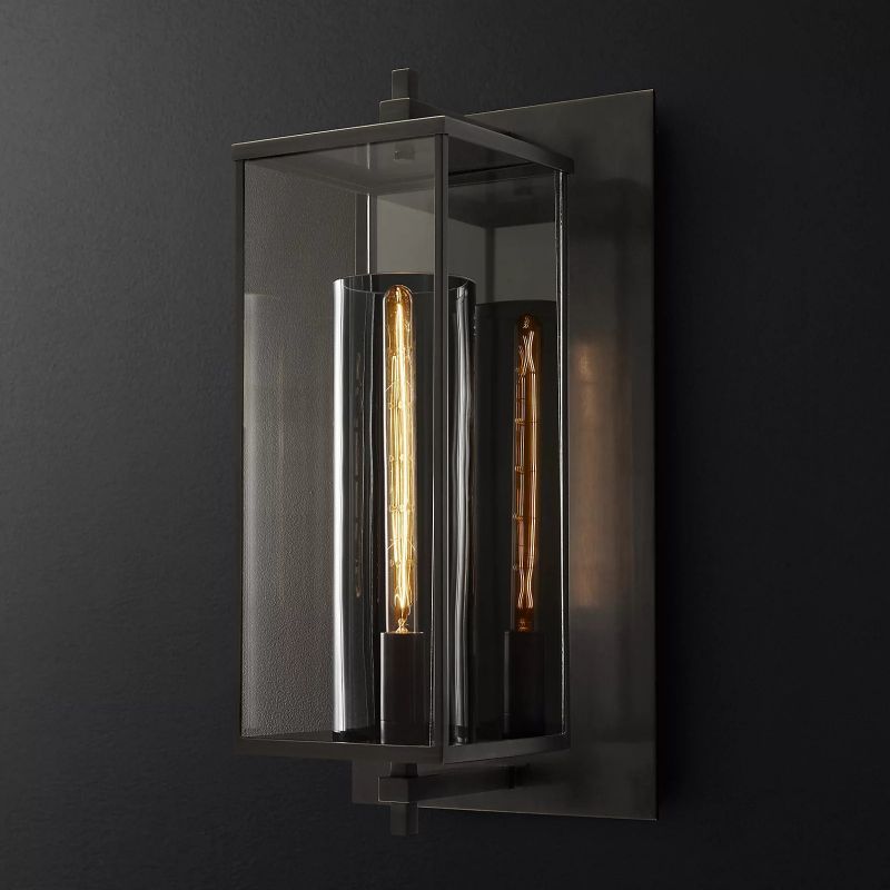 Vera Square Grand Wall Sconce-Vancei