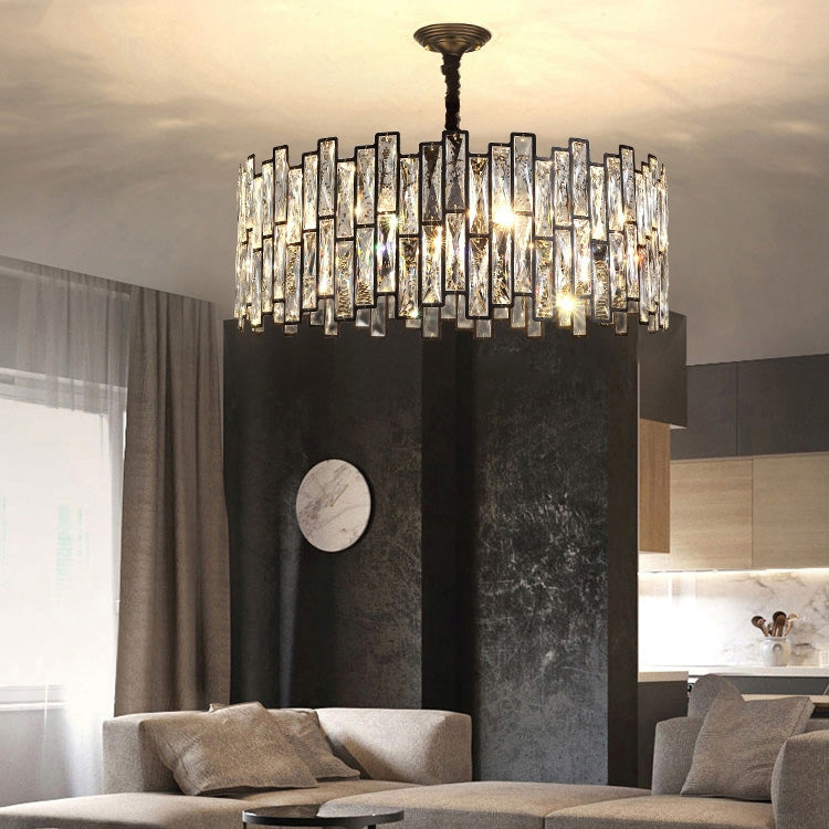 Palo Crystal Round Chandelier-Vancei