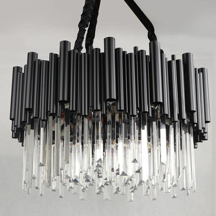 Viol Crystal Round Chandelier-Vancei
