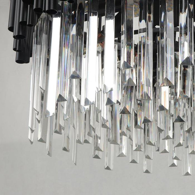 Viol Crystal Round Chandelier-Vancei