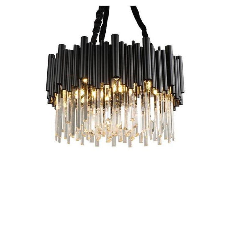 Viol Crystal Round Chandelier-Vancei