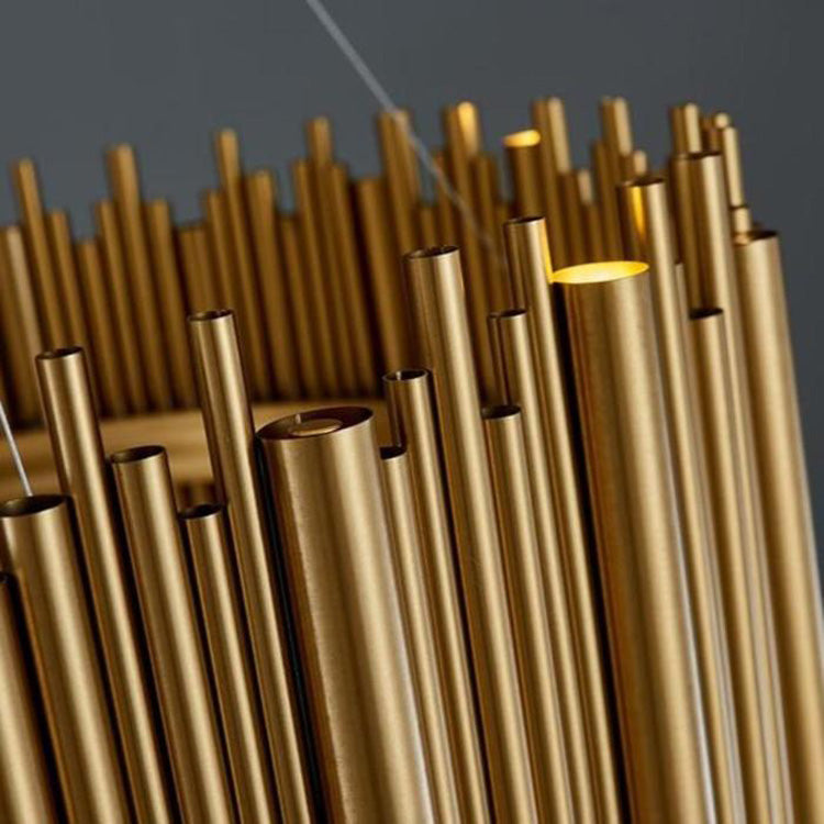 Viol Rectangle Chandelier for Dining Room-Vancei