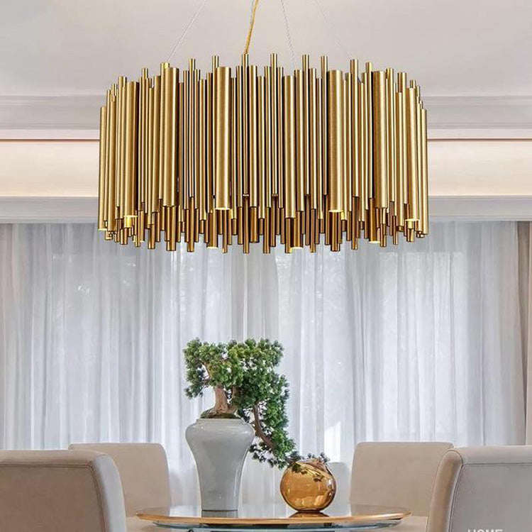 Viola Stainless Steel Chandelier-Vancei