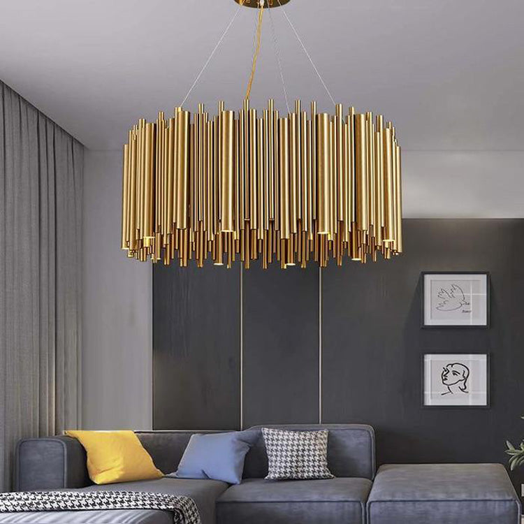 Viola Stainless Steel Chandelier-Vancei