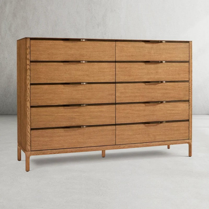 Warren 10-Drawer Dresser 72"W-Vancei