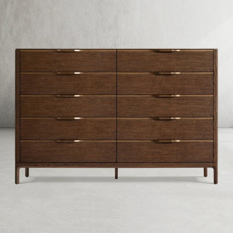 Warren 10-Drawer Dresser 72"W-Vancei
