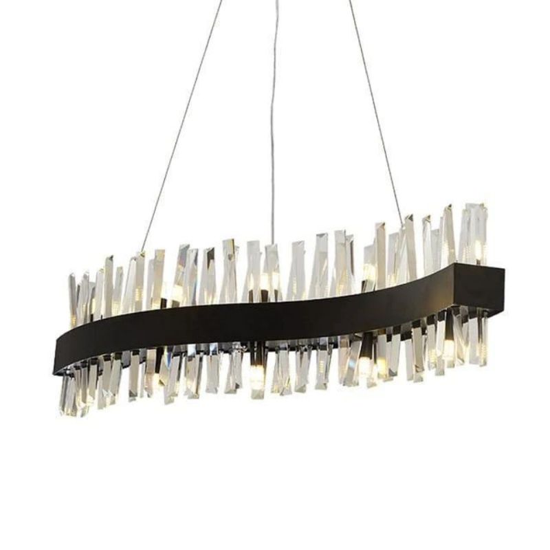 Monix Wave Crystal Chandelier-Vancei