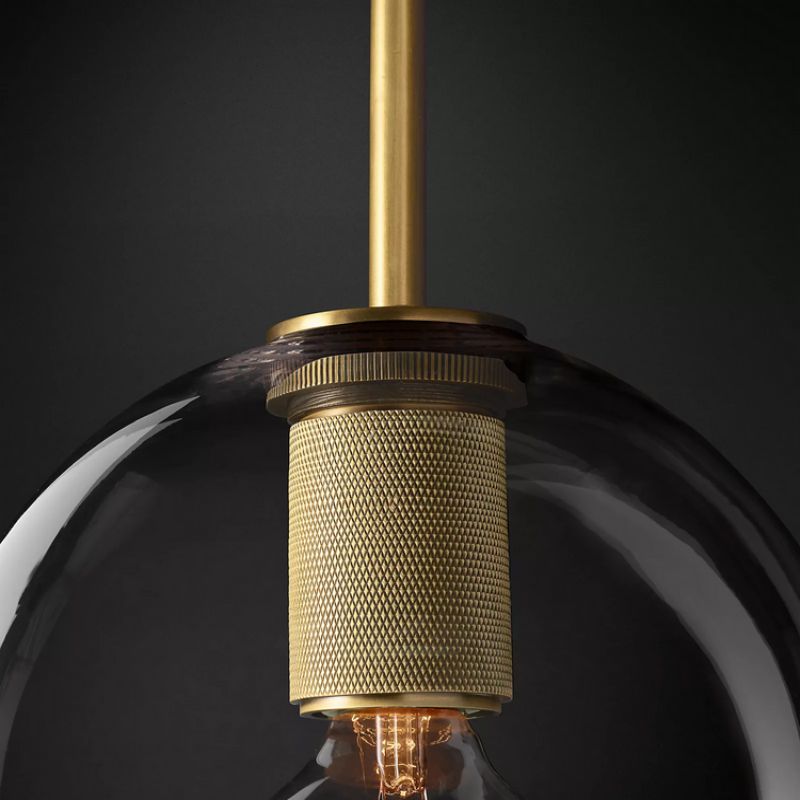 Nist Globe Shade Pendant Light 11"-Vancei