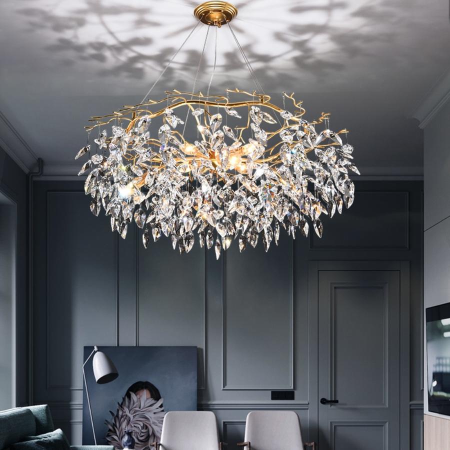 Doris Round Modern Branch Chandeliers-Vancei