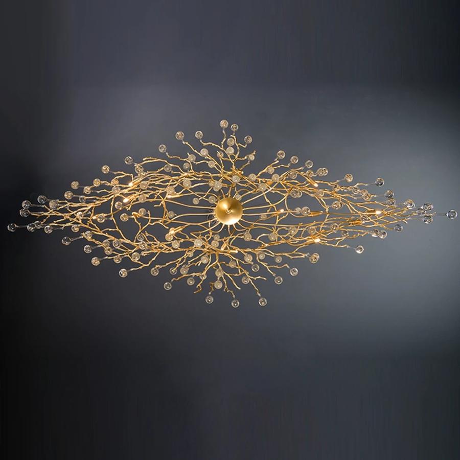 Doris Branch Crystal Chandelier Light-Vancei