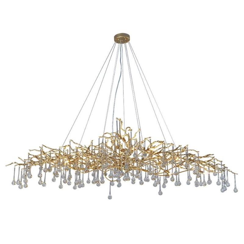 Doris Branch Crystal Chandelier Light-Vancei