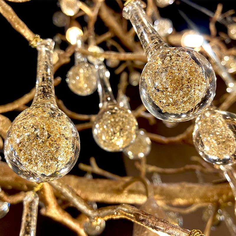 Doris Branch Crystal Chandelier Light-Vancei