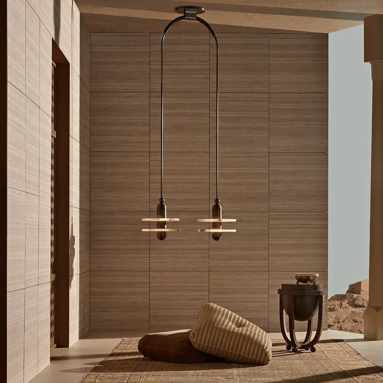 Median Alabaster Mono 2 Pendants