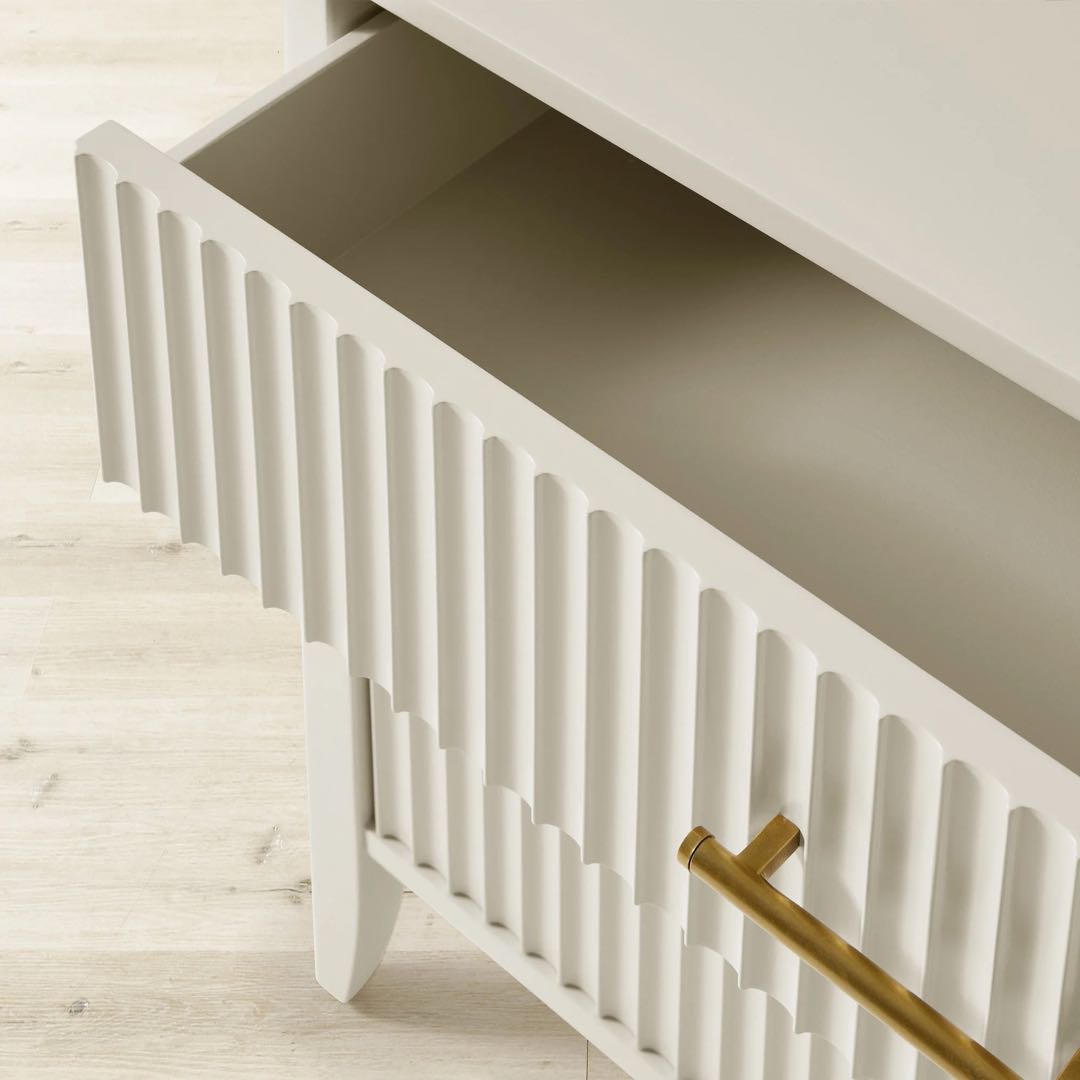 Hughes 3-Drawer Nightstand