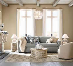 Riviera Glass Disc Chandelier (26")