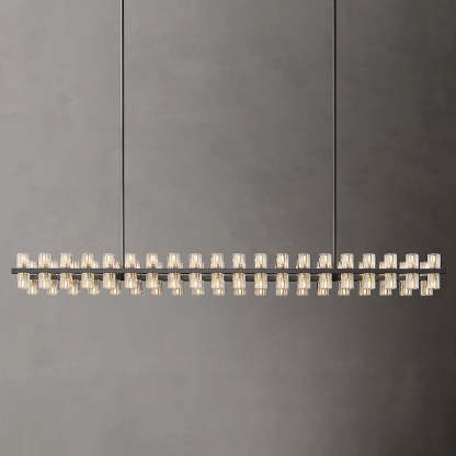 Arcachon Crystal Rectangular Chandelier48" 54" 72"