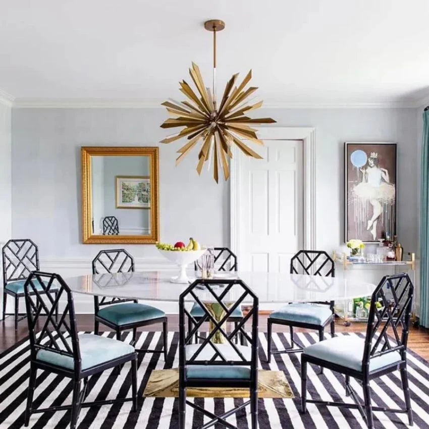 Solitude Round Chandelier 24" 38"