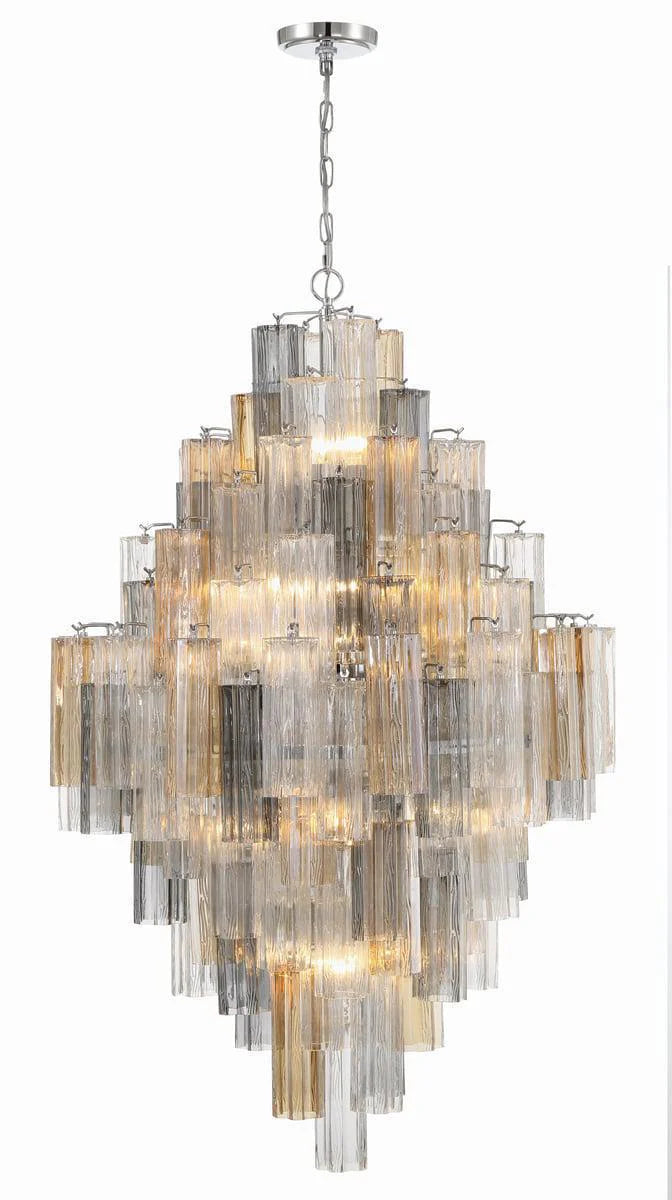 Addis Diamond Chandelier 49''H-Vancei