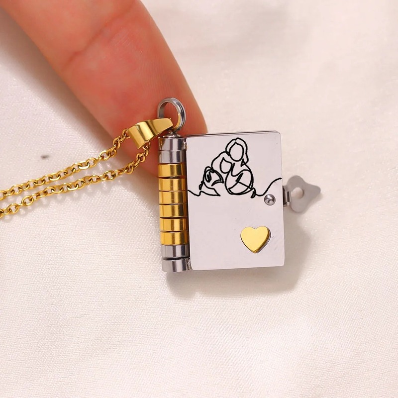 For Granddaughter - The Most Beautiful Chapter Book Necklace