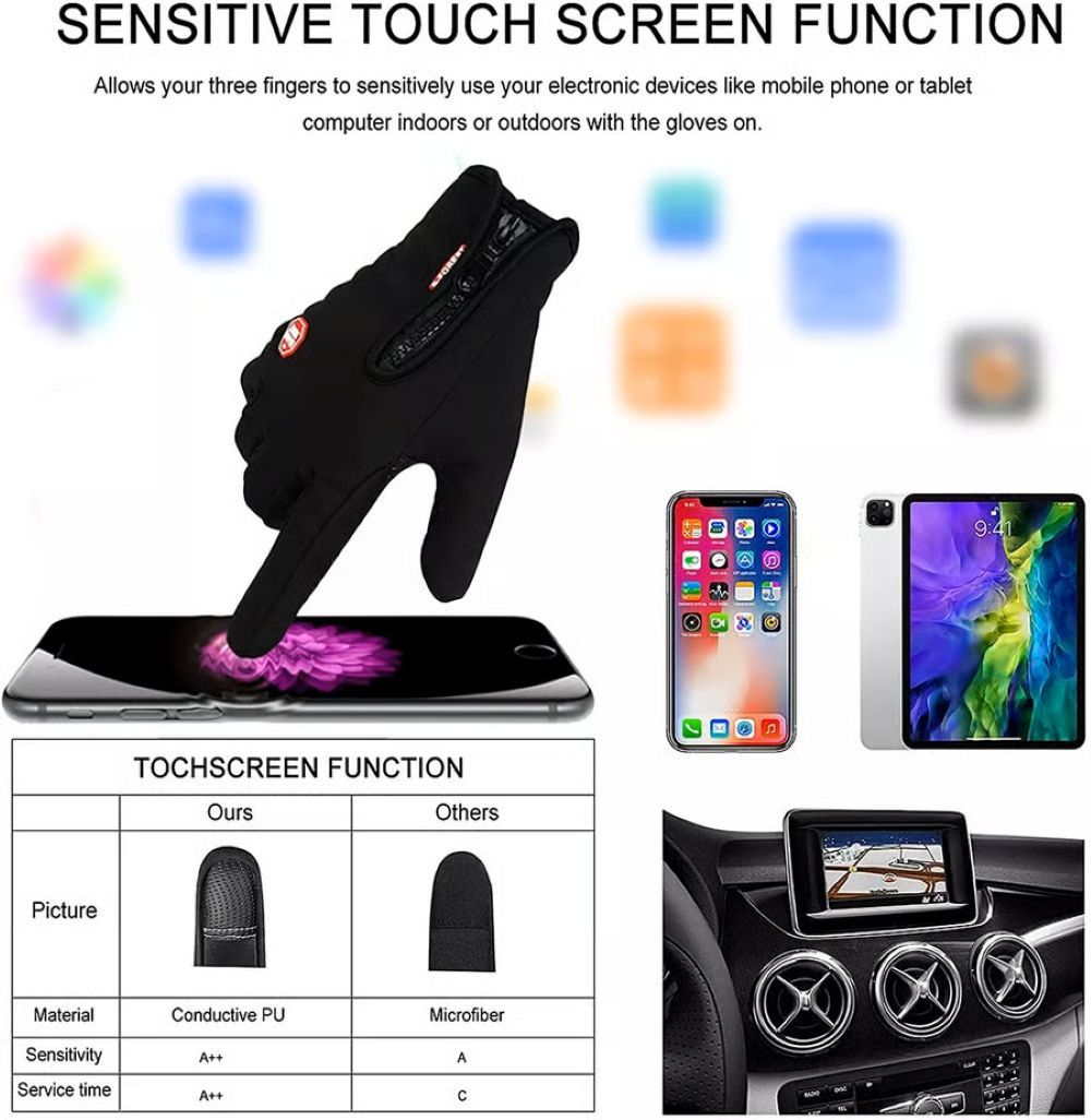 Ultimate Waterproof & Windproof Thermal Non-Slip Gloves