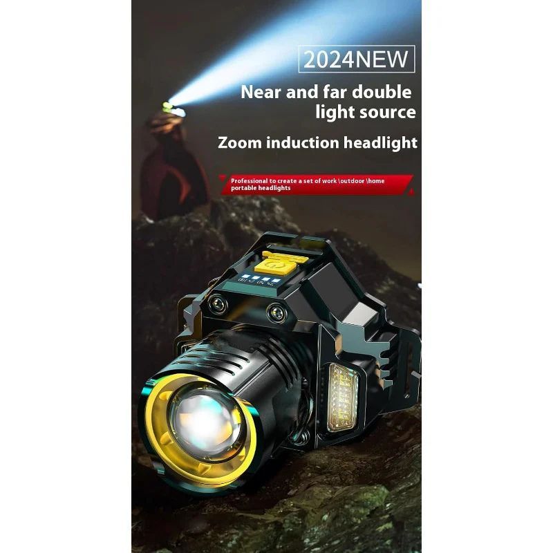 Rechargeable Sensor-Control Headlamp