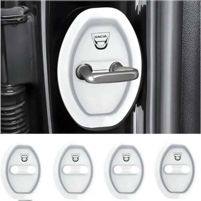Universal Silicone Car Door Latch Covers - 4PCS Anti-Rust Noise Dampers