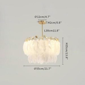 Feather Pendant Lamp