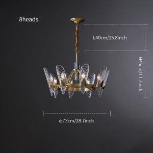 Chandelier/Brass
