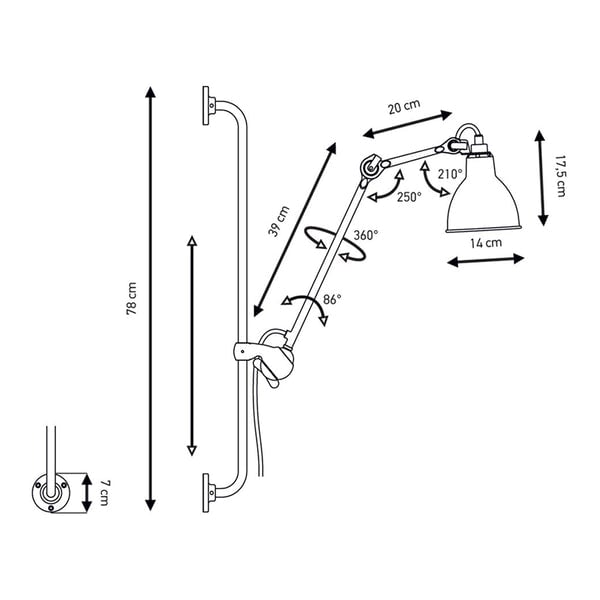 Lampe Gras Ceiling light