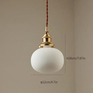 Sjöborre art deco pendant light