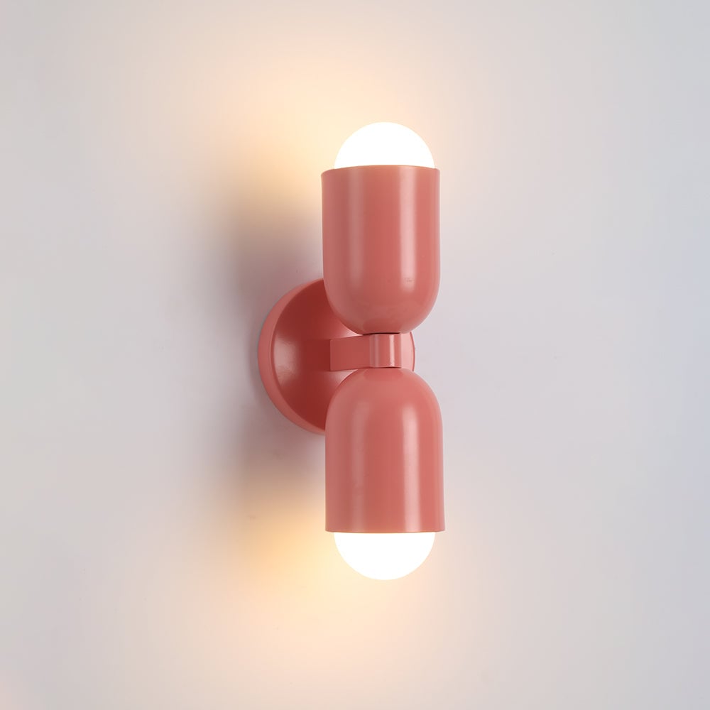 Morandi double-headed wall lamp