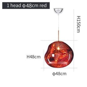Lampada a sospensione Melt