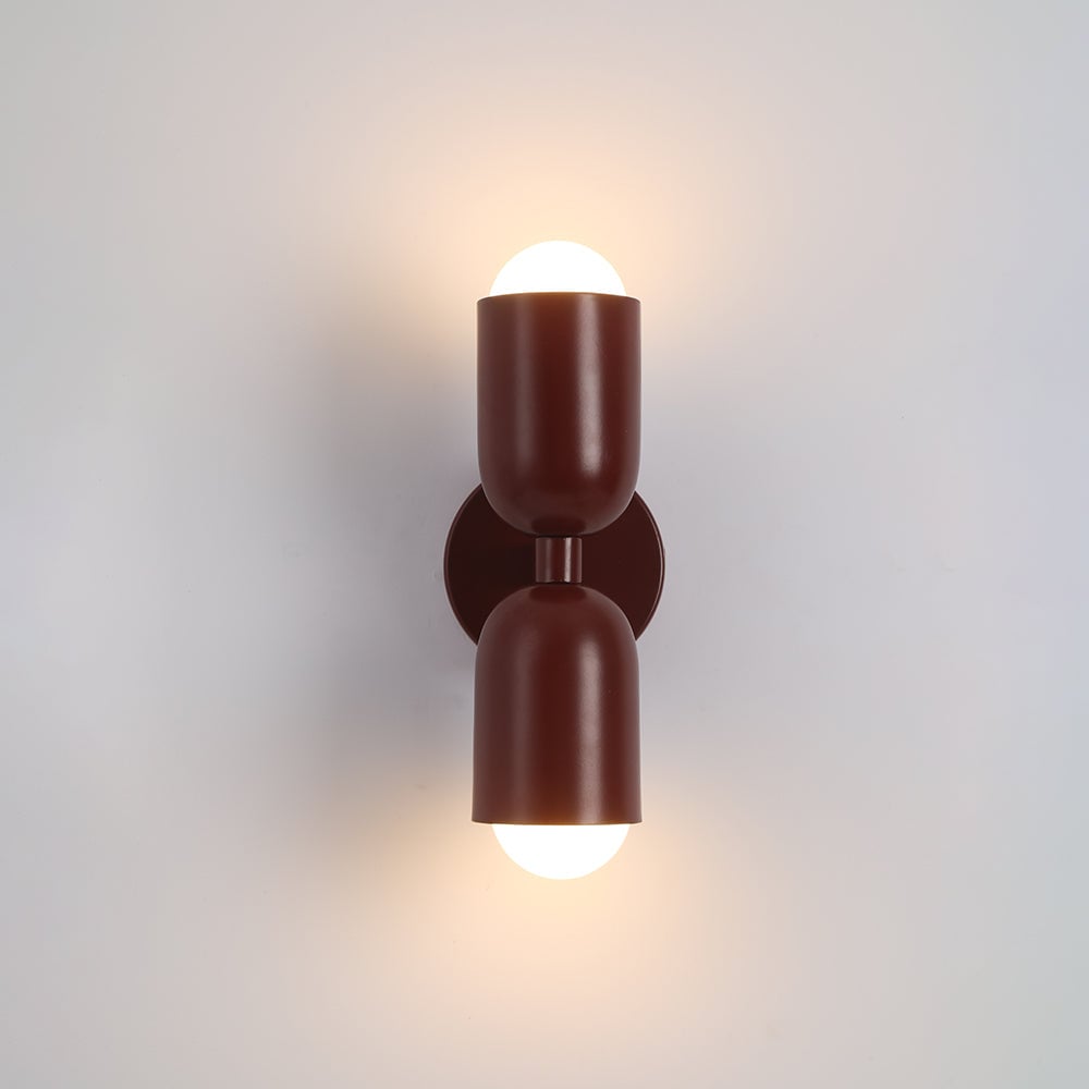 Morandi double-headed wall lamp