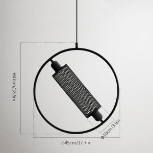 Iron NET Postmoderng Pendent Lamp
